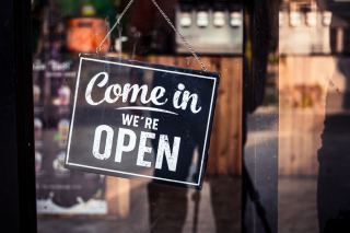 we're open