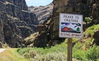 Peaks to Craters Scenic Byway