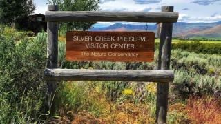 Silver Creek Preserve Sign